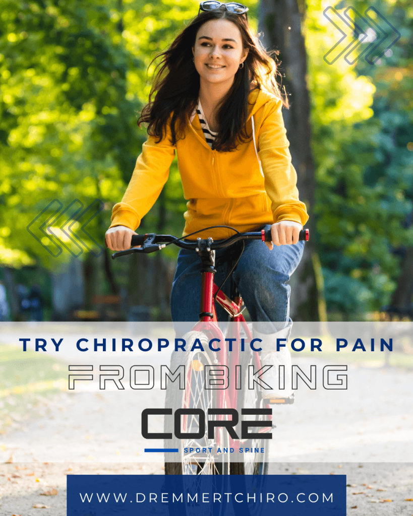 Chiropractic pain from biking